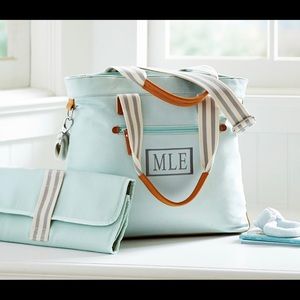 Pottery Barn Diaper Bag - (no initials)